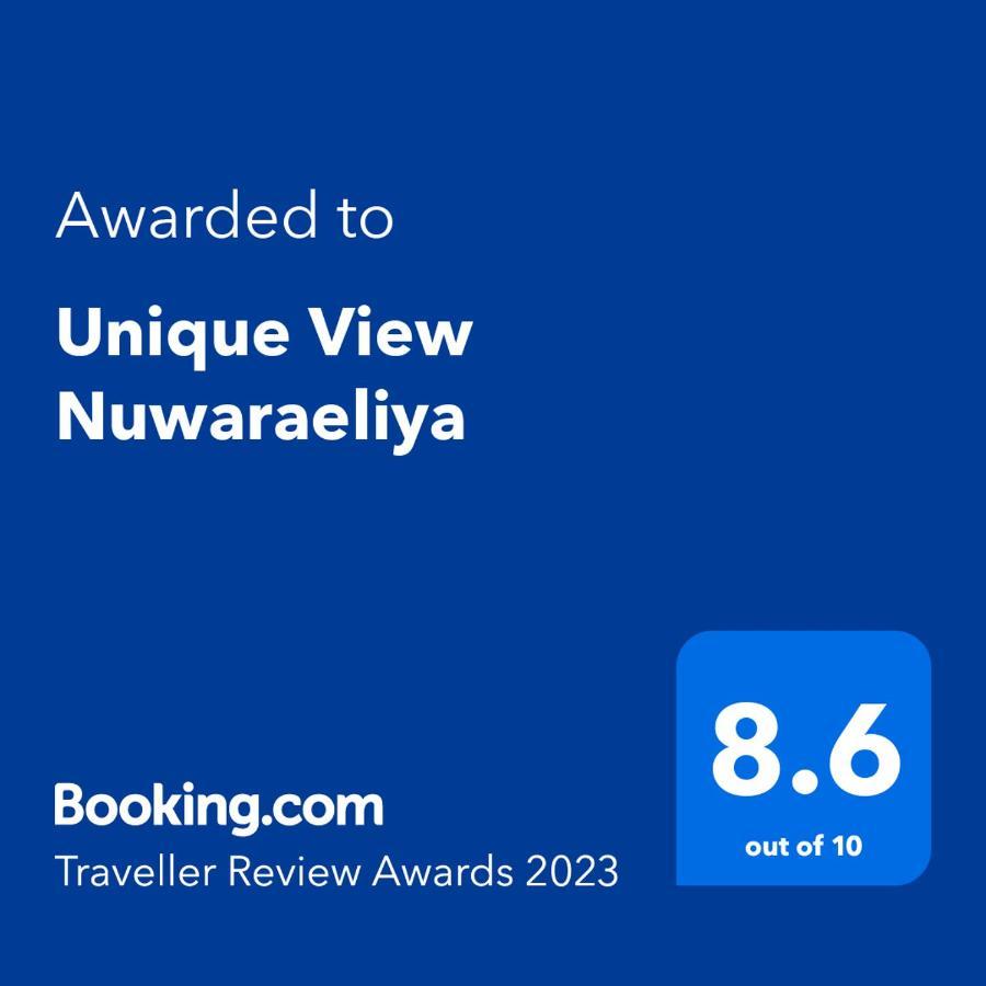 Hôtel Unique View Nuwaraeliya à Nuwara Eliya Extérieur photo